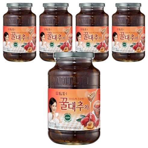 담터 꿀대추차, 1kg, 1개입, 5개