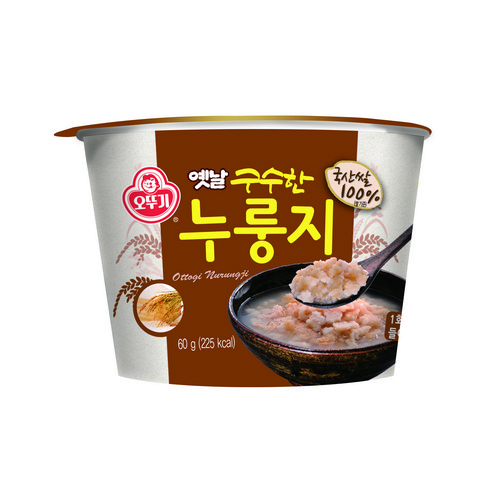 옛날의 맛과 구수함이 그대로 살아 있는 오뚜기 옛날 구수한 누룽지