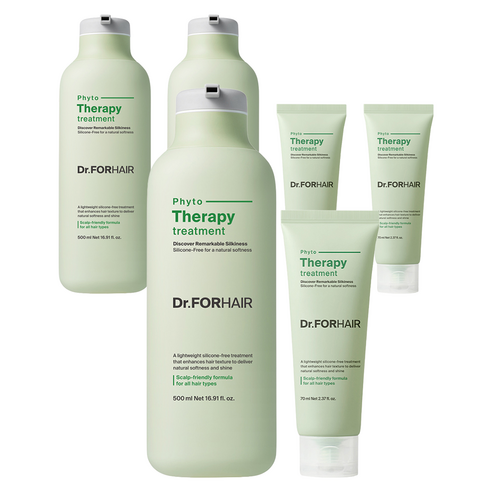 닥터포헤어 피토테라피 헤어트리트먼트 500ml + 70ml, 3개