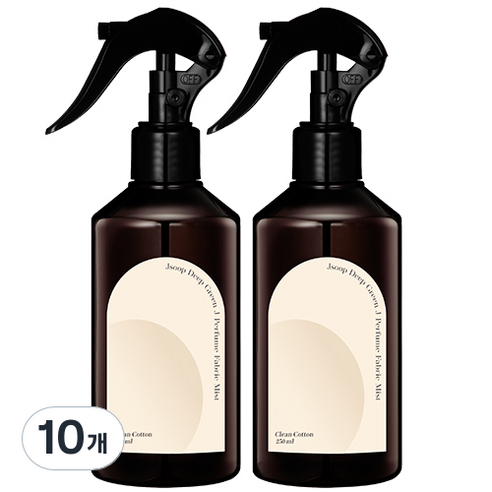 제이숲 딥그린제이 퍼퓸 섬유향수 250ml, 클린코튼, 10개