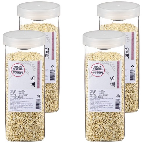 월드그린 싱싱영양통 압맥, 800g, 4개