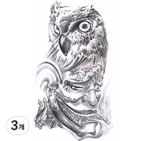 파티복닷컴 타투스티커 JT016 100 x 200 mm, 3개
