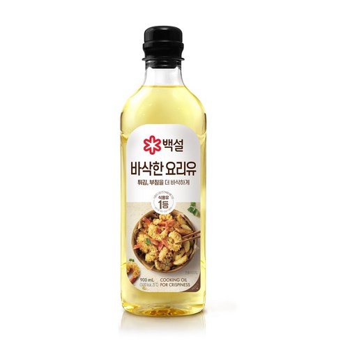 백설 바삭한 요리유, 900ml, 1개