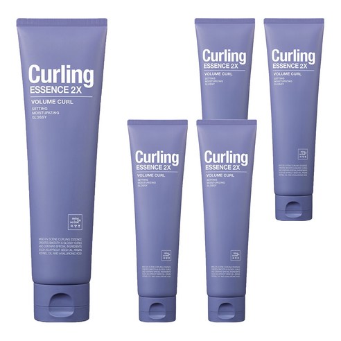미쟝센 컬링 에센스 2X 볼륨 컬 크림, 150ml, 5개 150ml × 5개, 150ml × 5개 섬네일