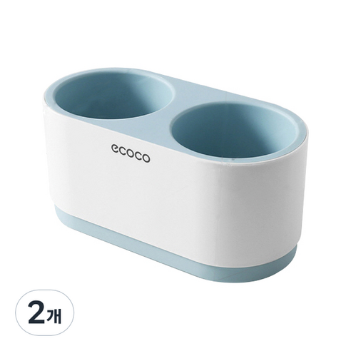 윈프라이스 흡착식 드라이기 다용도 거치대, 스카이블루, 2개