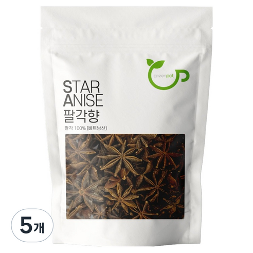 그린팟 팔각향, 100g, 1개입, 5개