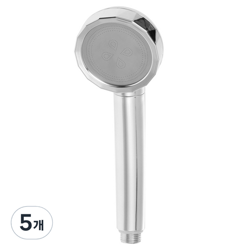 코멧 홈 강력한 수압 샤워헤드, 5개