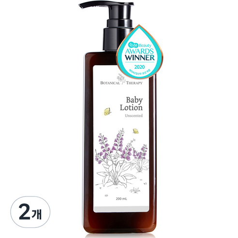 보타니컬테라피 베이비 로션, 200ml, 2개