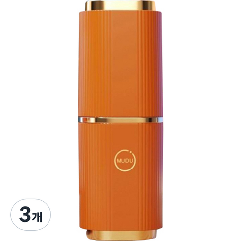 위드리빙 여행용 칫솔 케이스, 오렌지, 3개