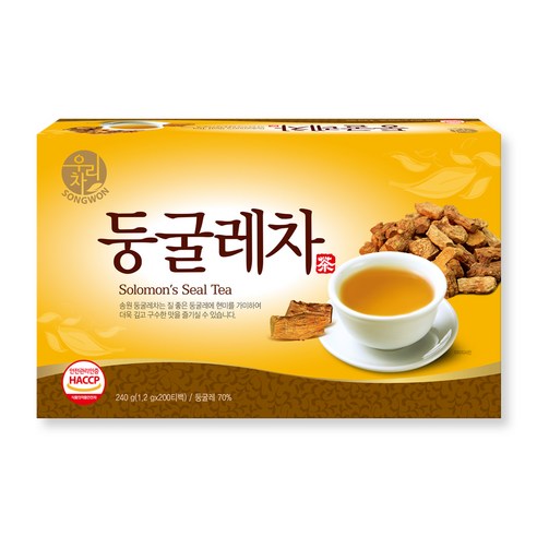 우리차 둥굴레차_1.2g*200T, 1.2g, 200개입, 1개