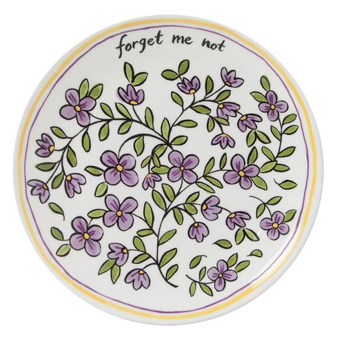 잊을 수 없는 아름다움, 트위그뉴욕 포겟미낫 접시로 당신의 일상을 특별하게.