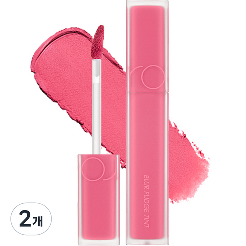 롬앤 블러 퍼지 틴트, 베리 피즈, 5g, 2개