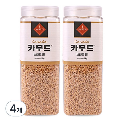 카무트 브랜드밀, 1kg, 4개