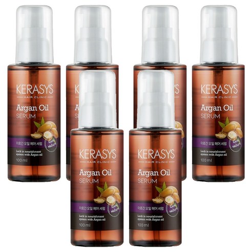 케라시스 아르간 오일 헤어 세럼, 100ml, 6개
