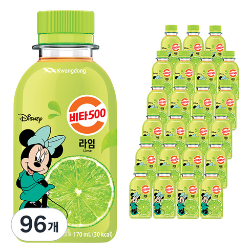 비타500 라임 비타민음료, 170ml, 96개