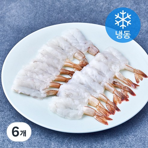 백미새우 초밥용 (냉동), 6개, 160g(10미)