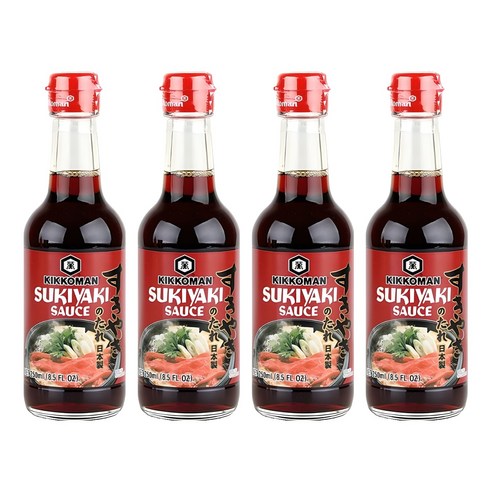 기꼬만 스키야키 소스, 250ml, 4개