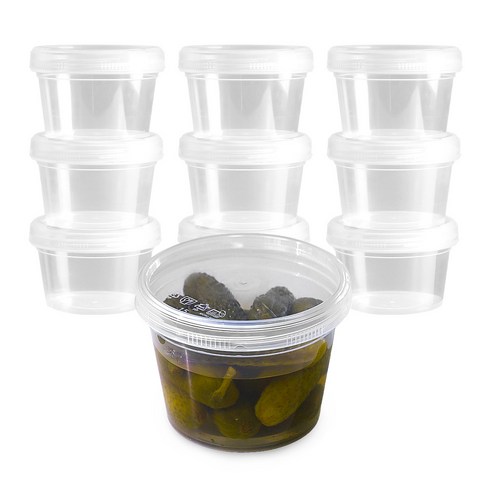 일상곳곳 다회용 스크류 밀폐용기, 10개, 2호(480ml)