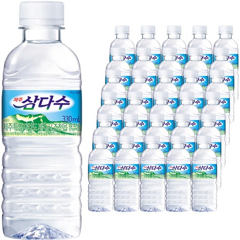 제주 삼다수, 330ml, 200개