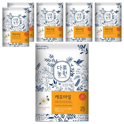 다농원 캐모마일티, 1.5g, 25개입, 6개