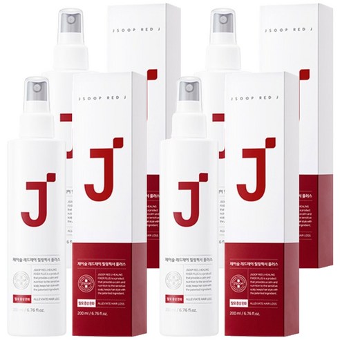 제이숲 레드제이 픽서 플러스 헤어 스프레이, 200ml, 4개