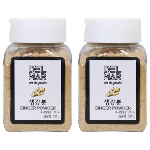 딜리셔스마켓 생강 분말 소형, 50g, 2개
