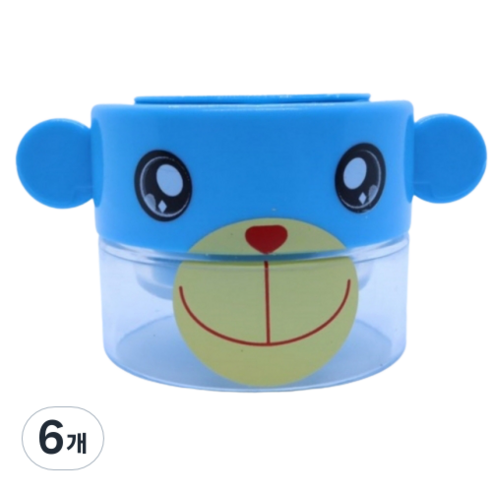실버몰 캐릭터 알약분쇄기 블루, 6개