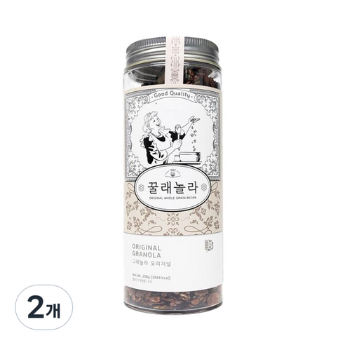 꿀래놀라 시리얼, 200g, 2개