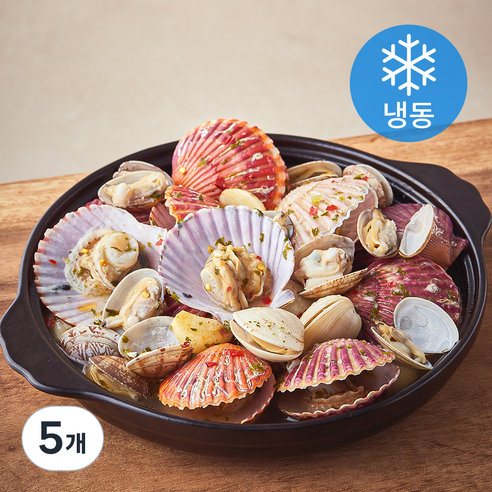 살맛나요 가리비모듬술찜 (냉동), 5개, 550g