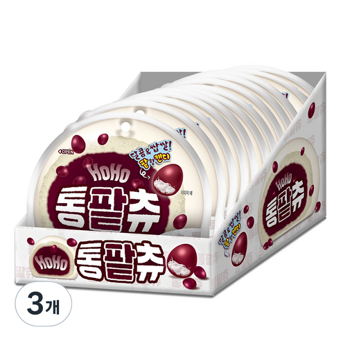 통팥츄 캔디 12p, 360g, 3개
