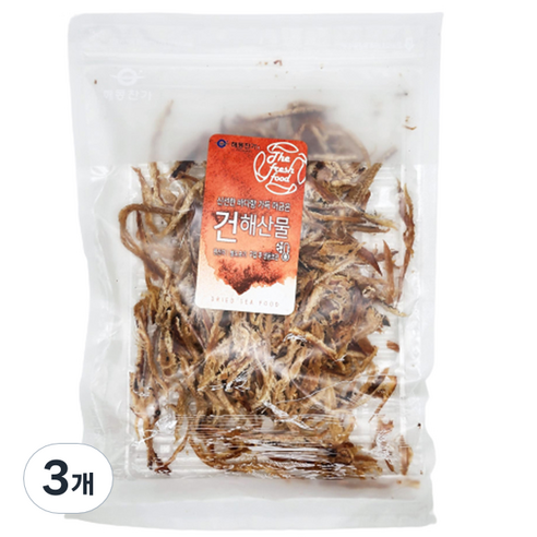 해동찬가 맥반석구이 오징어, 300g, 3개