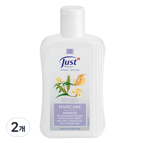 유스트 스트레스 헤어 샴푸, 250ml, 2개