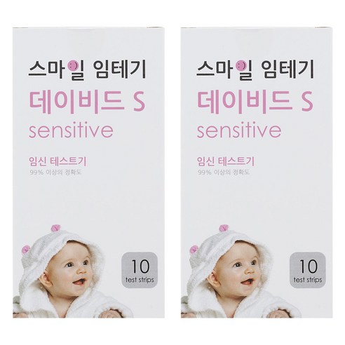 스마일랩 데이비드 S 임신테스트기, 10개입, 2개