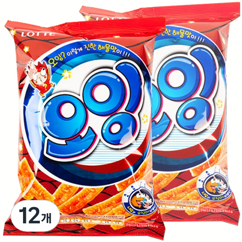 롯데제과 오잉, 151g, 12개