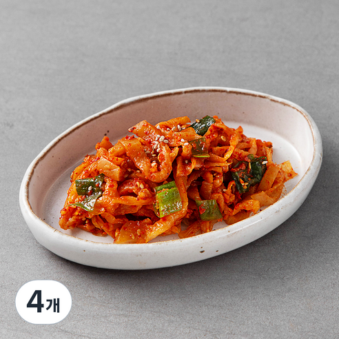 반찬천국 동치미무 무침, 190g, 4개