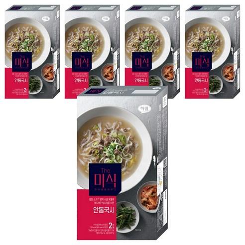 더미식 안동국시 2p, 516g, 5개