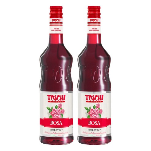 토스키 로즈향 시럽, 1L, 2개