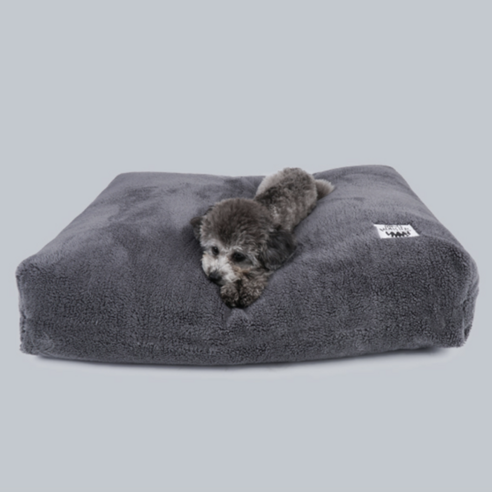 퍼피엔젤 반려동물 MONSTERS Boa Square Cushion PA-BD130, 801 GR