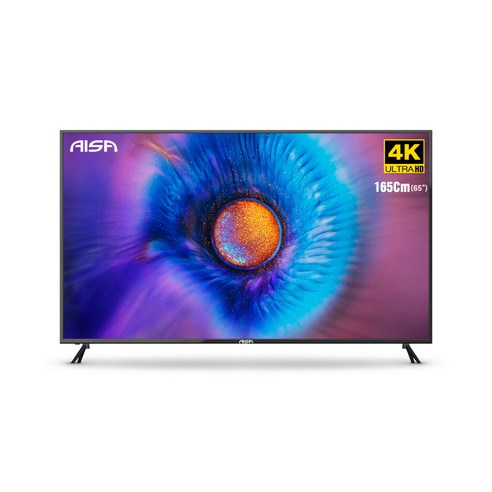 AISA 4K UHD LED TV, 165cm(65인치), A4K6500T83A, 벽걸이형, 방문설치