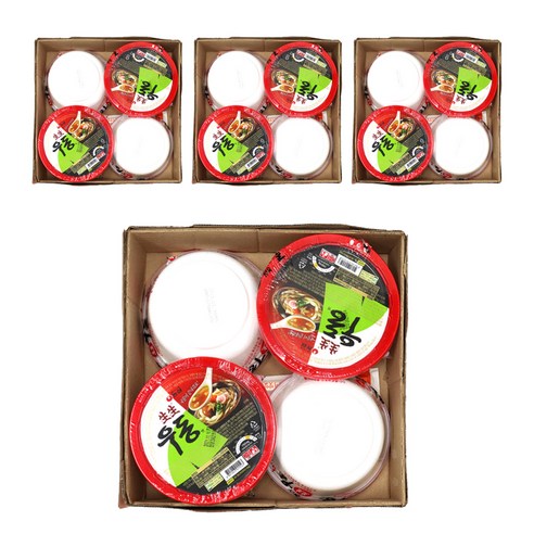 생생우동면 용기 16p, 276g, 1개