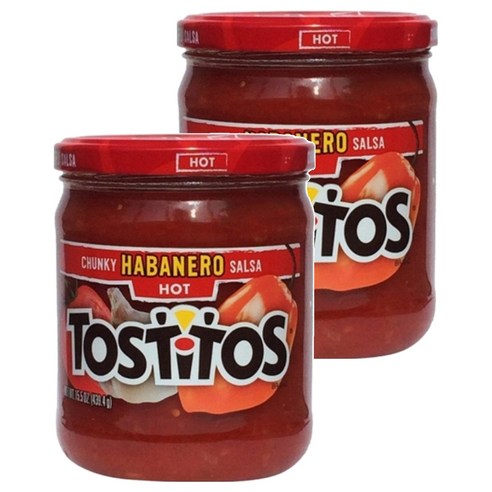 토스티토스 하바네로 살사소스, 439.4g, 2개