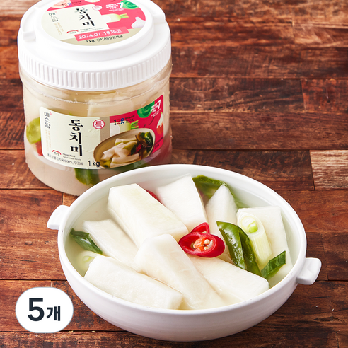 예소담 특동치미, 1kg, 5개