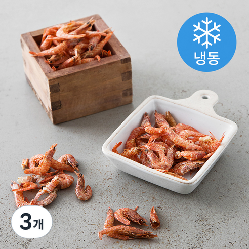 조혜정의멸치연구소 국내산 홍새우 (냉동), 250g, 3개