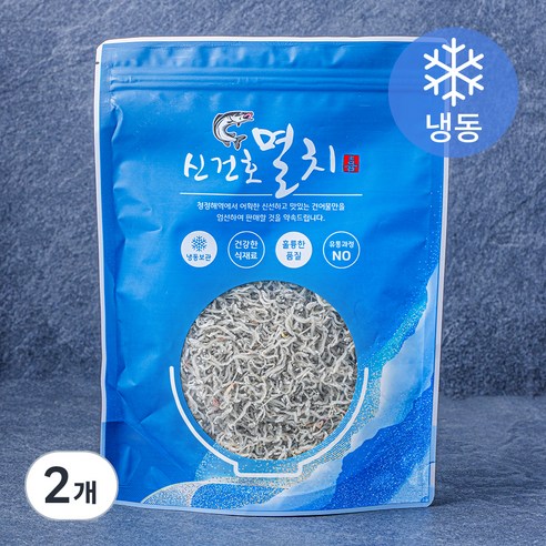 신건호멸치 어린이 잔멸치 볶음 조림용 (냉동), 2개, 150g