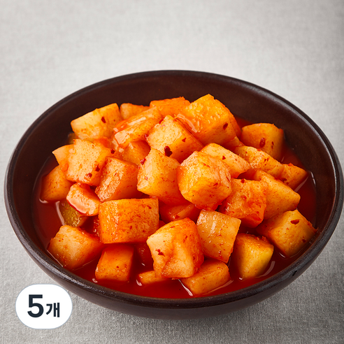 금자네 깍두기, 1kg, 5개