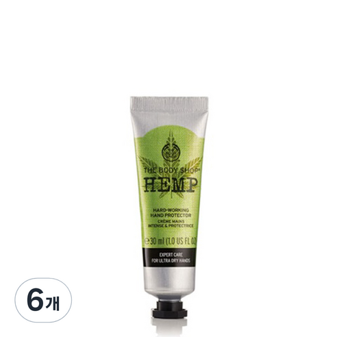 더바디샵 햄프 핸드 프로텍터, 30ml, 6개