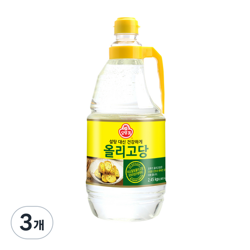 오뚜기 올리고당, 2.45kg, 3개