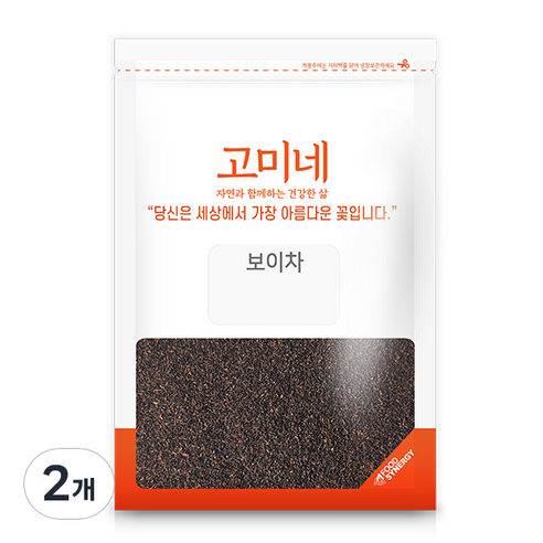 고미네 보이차, 400g, 1개입, 2개