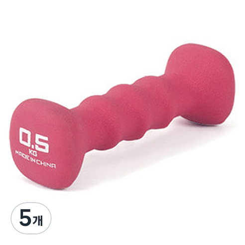 아이워너 네오프렌 사각아령, 0.5kg, 5개