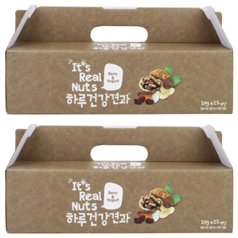 잇츠리얼넛츠 베리앤요거트 믹스넛, 500g, 2박스